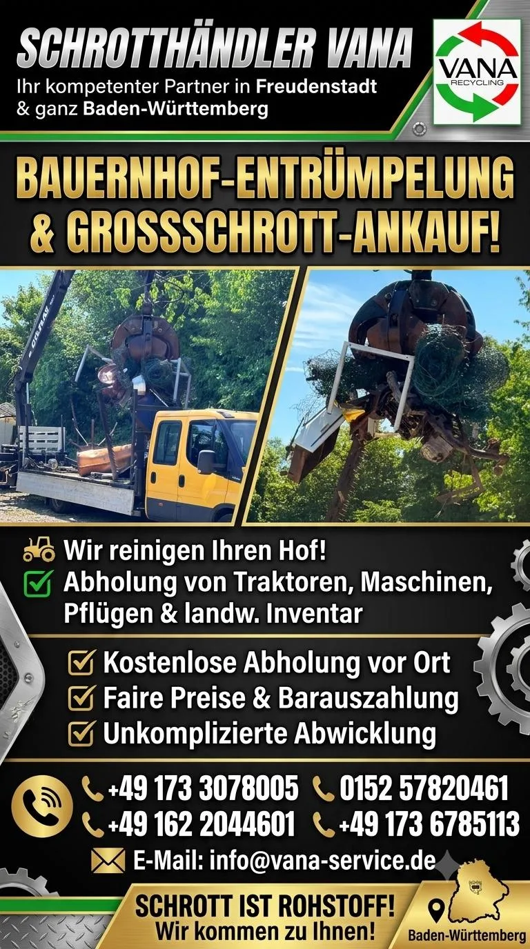 Abholung alter Traktoren bei einer Hofauflösung